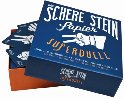 Das Schere-, Stein- - Papier-Superduell