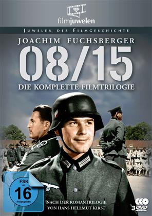 08/15 - Die komplette Filmtrilogie (1954) (Filmjuwelen, b/w, 3 DVDs)