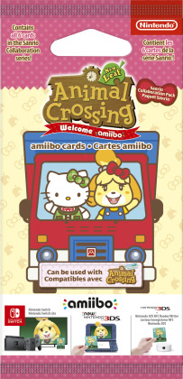 amiibo Cards Pack 6 Stk. Animal Crossing: New Leaf + Sanrio