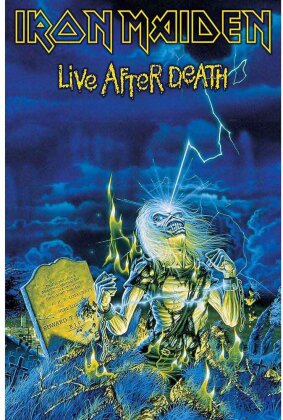 Iron Maiden Textile Poster - Live After Death