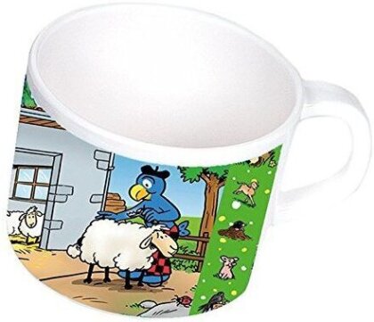 Globi: Bauernhof - Tasse aus Melamin [220ml]
