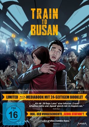 Train to Busan (2015) (Édition Limitée, Mediabook, 2 Blu-ray)