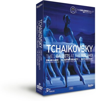 Bolshoi Ballet & Orchestra - Tchaikovsky - Swan Lake / Sleeping Beauty / The Nutcracker (Bel Air Classiques, 3 DVDs)