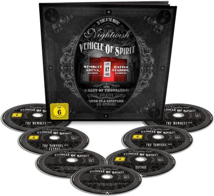 Nightwish - Vehicle of Spirit (Earbook, Limited Edition, 2 Blu-rays + 3 DVDs + 2 CDs)