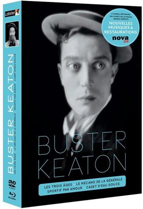 Buster Keaton (Coffret, n/b, 4 Blu-ray + 4 DVD)