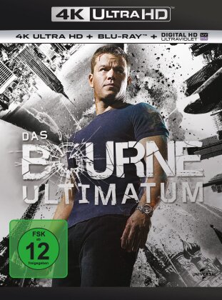 Das Bourne Ultimatum (2007) (4K Ultra HD + Blu-ray)