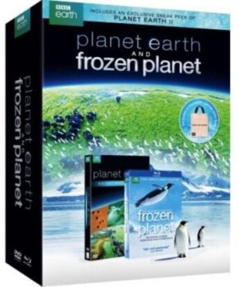 Planet Earth Giftset - Planet Earth Giftset (2PC) (BBC Earth, Planet Earth Giftset, includes reusable Canvas Tote Bag, 2 DVD)