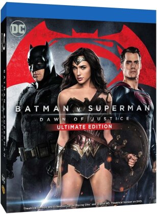 Batman v Superman - Dawn of Justice (2016) (Cinema Version, Ultimate Edition, 2 Blu-rays)