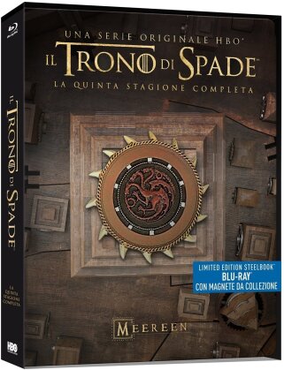 Il Trono di Spade - Stagione 5 (con magnete da collezione, Edizione Limitata, Steelbook, 4 Blu-ray)
