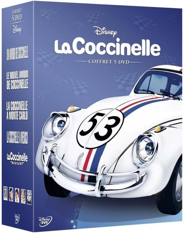 La Coccinelle Box 5 Dvds Cede Com