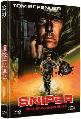 Sniper - Der Scharfschütze (1993) (Cover A, Limited Mediabook, Blu-ray + DVD)