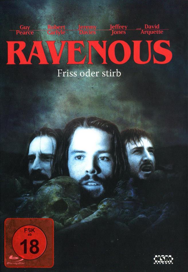 Ravenous - Friss oder Stirb (1999) (Cover B, Mediabook, Blu-ray + DVD)