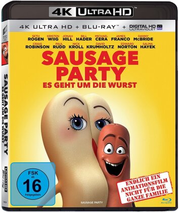Sausage Party - Es geht um die Wurst (2016) (4K Ultra HD + Blu-ray)