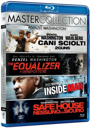 Denzel Washington Collection (Master Collection, 4 Blu-ray)