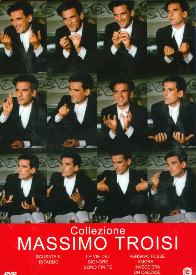 Collezione Massimo Troisi - Scusate il ritardo / Le vie del Signore sono finite / Pensavo fosse amore, invece era un calesse (3 DVD)
