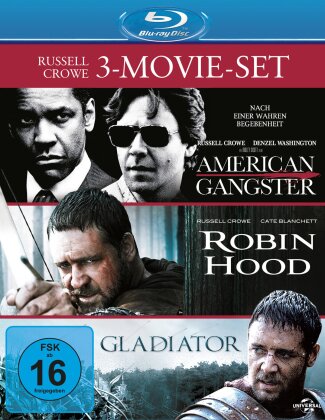 Russel Crowe - 3-Movie Set (3 Blu-rays)