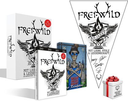 Frei.Wild - 15 Jahre Mit Liebe, Stolz und Leidenschaft (Limited Edition, 3 DVDs + Buch)