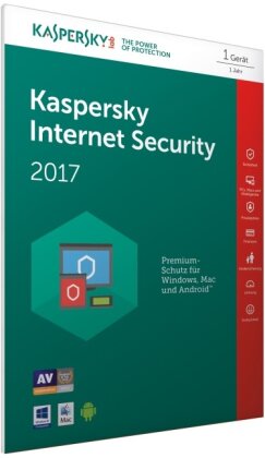 Kaspersky Internet Security 2017 (FFP) (Code in a Box)