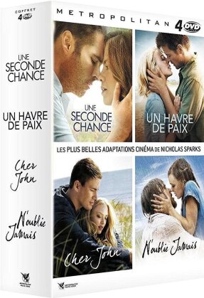 Une Seconde Chance / Un Havre de paix / Cher John / N'oublie jamais (Box, 4 DVDs)
