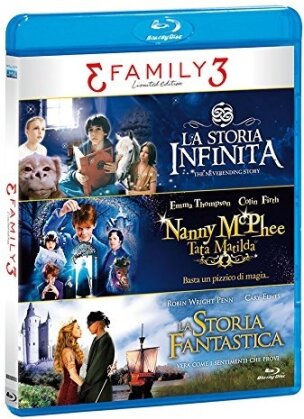 3 Family 3 - Tris Family - La Storia Infinita / Tata Matilda / La Storia Fantastica (Limited Edition, 3 Blu-rays)