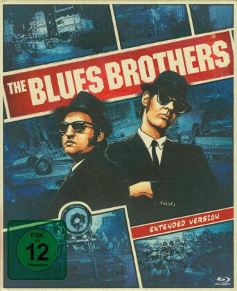 The Blues Brothers (1980) (Extended Edition, Versione Cinema, Edizione Deluxe Limitata, Mediabook, 2 Blu-ray + DVD)