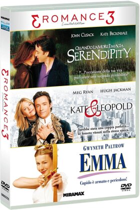 3 Romance 3 - Tris Romance - Serendipity - Quando l'amore è magia / Kate & Leopold / Emma (Édition Limitée, 3 DVD)