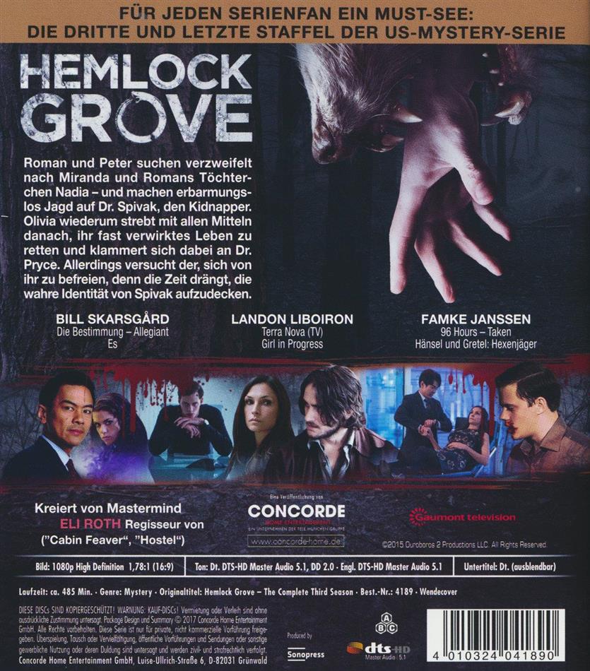 Hemlock Grove - Staffel 3 (2 Blu-rays) - CeDe.ch