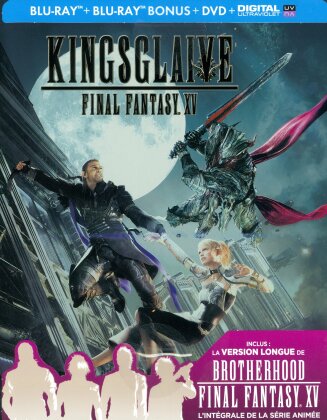 Kingsglaive - Final Fantasy XV (2016) (Steelbook, 2 Blu-rays + DVD)