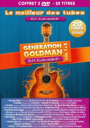 Karaoke - Le meilleur des tubes - Génération Goldman Vol. 1 & 2 (2 DVD)