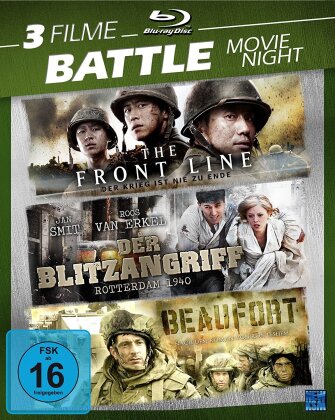 Battle Movie Night - The Front Line / Der Blitzangriff / Beaufort (3 Blu-ray)