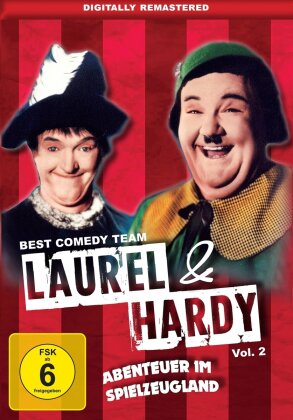 Laurel & Hardy - Best Comedy Team - Vol. 2 (s/w, Remastered)