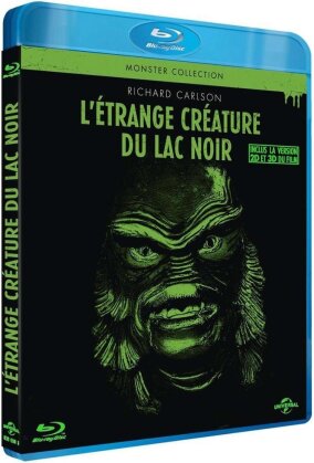 L'etrange créature du lac noir - (Inclus la version 2D et 3D du film) (1954) (Monster Collection, n/b)