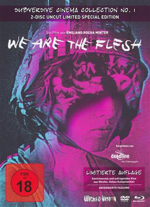 We are the Flesh (2016) (Cover A, Subversive Cinema Collection, Unzensiert, Limited Special Edition, Mediabook, Uncut, Blu-ray + DVD)