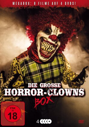 Die grosse Horror-Clowns Box - 8 Filme (4 DVDs)