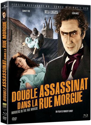 Double assassinat dans la rue Morgue (1932) (s/w, Restaurierte Fassung, Blu-ray + DVD)