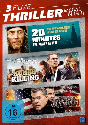 Thriller Movie Night - 20 Minutes - The Power of Few / The Honor of Killing / Operation Olympus (3 DVDs)