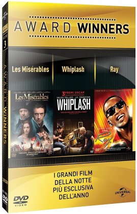 Award Winners - Volume 3 - Les Misérables / Whiplash / Ray (3 DVDs)