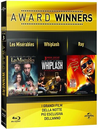 Award Winners - Volume 3 - Les Misérables / Whiplash / Ray (3 Blu-rays)