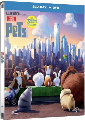 Pets - Vita da animali (2016) (Steelbook, Blu-ray + DVD)
