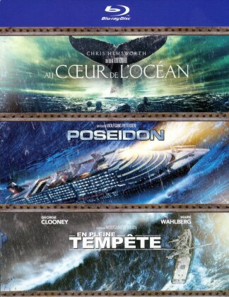 Au coeur de l'océan / Poseidon / En pleine tempête (Box, 3 Blu-rays)