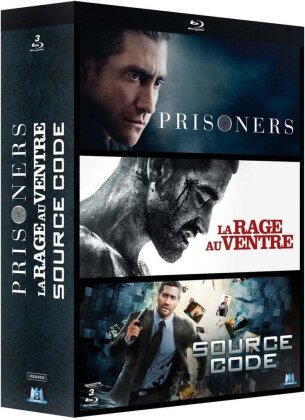 Coffret Jake Gyllenhaal - Prisoners / La rage au ventre / Source Code (3 Blu-rays)