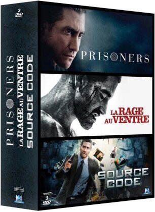 Coffret Jake Gyllenhaal - Prisoners / La rage au ventre / Source Code (3 DVDs)