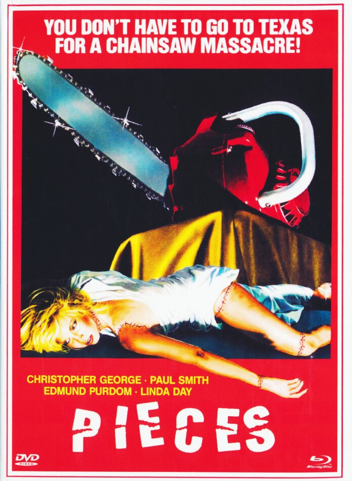 Pieces - Cover A (1982) (Eurocult Collection, Limited Edition, Mediabook, Uncut, Blu-ray + DVD)