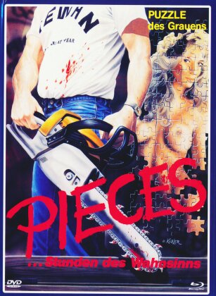 Pieces - Cover B (1982) (Nummeriert, Limited Edition, Mediabook, Uncut, Blu-ray + DVD)