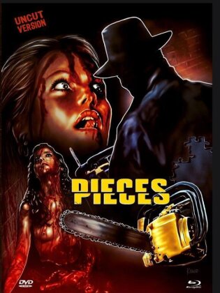 Pieces - Cover C (1982) (Nummeriert, Édition Limitée, Mediabook, Uncut, Blu-ray + DVD)