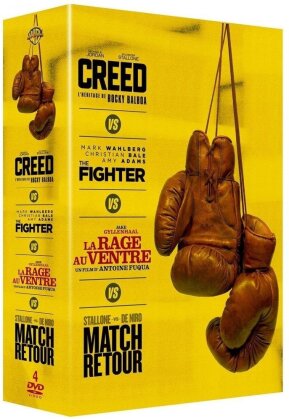 Creed / The Fighter / La rage au ventre / Match retour (Box, 4 DVDs)