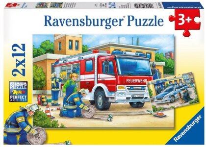 Polizei und Feuerwehr - Puzzle