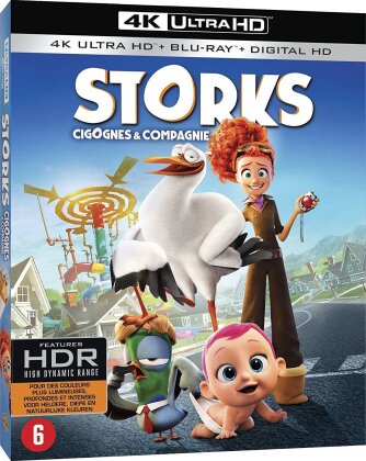 Storks - Cigognes & Compagnie (2016) (4K Ultra HD + Blu-ray)