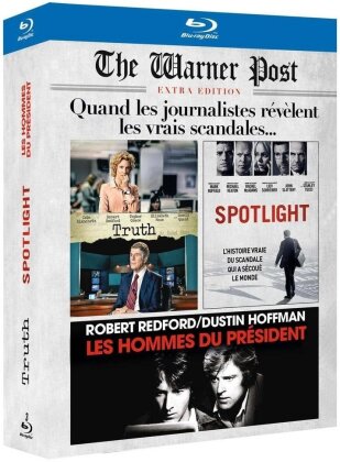 Truth, le prix de la vérité / Spotlight / Les hommes du Président ( Édition Digibook Collector , 3 Blu-rays)