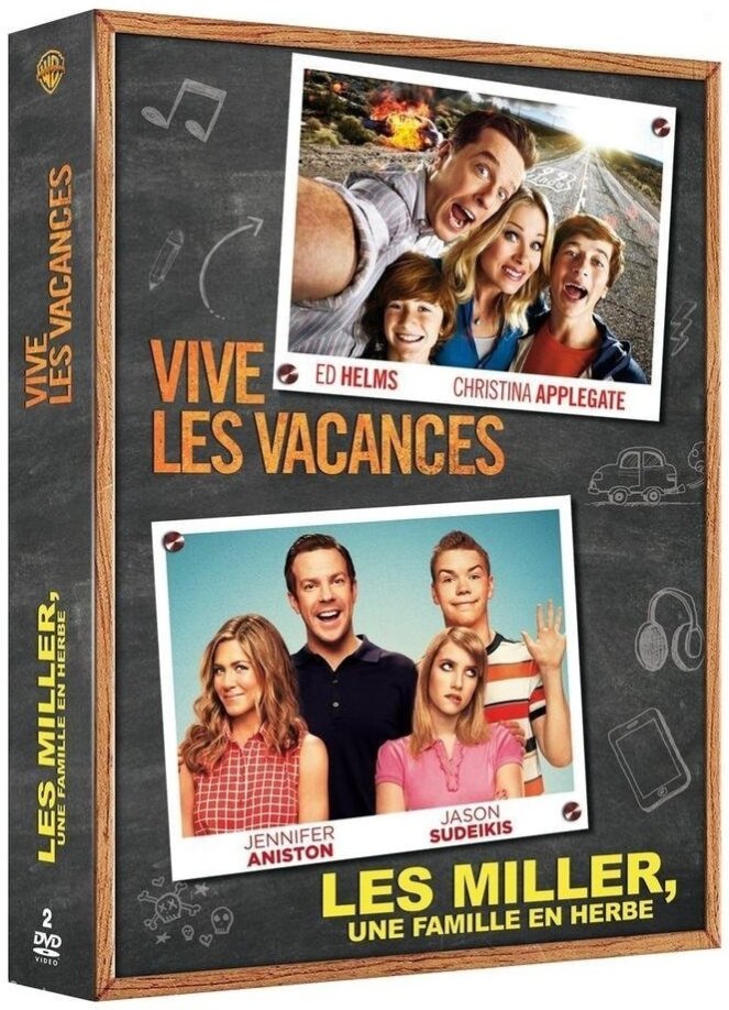 Vive les vacances / Les Miller, une famille en herbe (2 DVD)